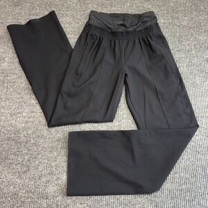 MISSBISH Christina Track Pants Black Small Streetwear Activewear Hook and Eye
